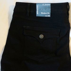 *NWT* Black Denim Bermuda Shorts